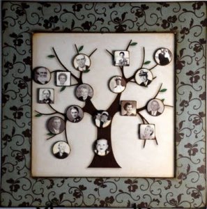 Great family craft.  The kids would love this #DYI #Familytree #photos  #memories #holiday #giftideas http://www.fotobridge.com