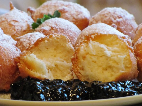 szilvalekváros fánk golyók